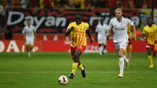 Sezonun ilk 3 Puanı: Kayserispor: 2 - Samsunspor: 1