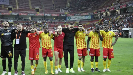 Sezonun ilk 3 Puanı: Kayserispor: 2 - Samsunspor: 1