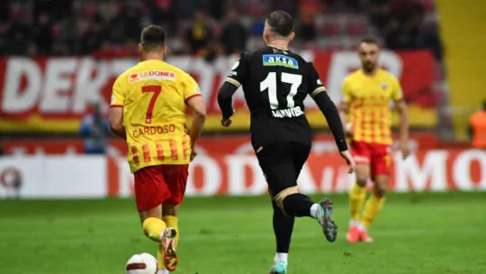 Süper Lig'de Alanyaspor Karşısında Kayserispor 3 puan aldı