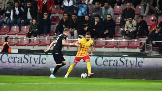 Süper Lig'de Alanyaspor Karşısında Kayserispor 3 puan aldı