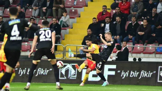Süper Lig'de Alanyaspor Karşısında Kayserispor 3 puan aldı