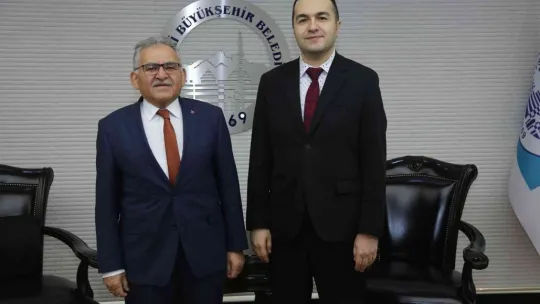 TRT Yönetim Kurulu Başkanı Albayrak'tan Başkan Büyükkılıç'a ziyaret