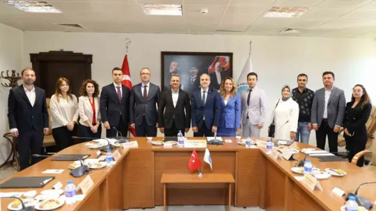 TÜÇA üniversitede sıfır atık uygulamalarını yerinde inceledi