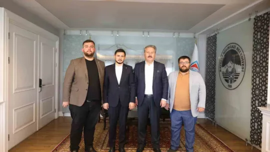TÜGVA'nın Yeni Yönetiminden Başkan Palancıoğlu'na Ziyaret