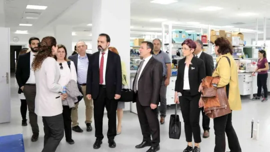 TÜSEB heyetinden ERÜ'ye ziyaret