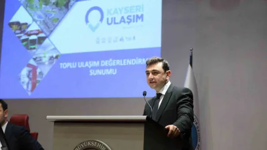 Ulaşım A.Ş.'den meclis üyelerine sunum
