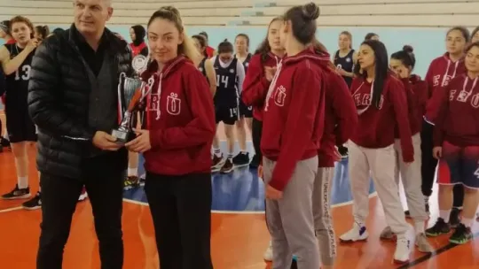 Üniversiteler Basketbol Kadınlar 2. Lig maçlarında Hacı Bektaş Veli Üniversitesi şampiyon oldu