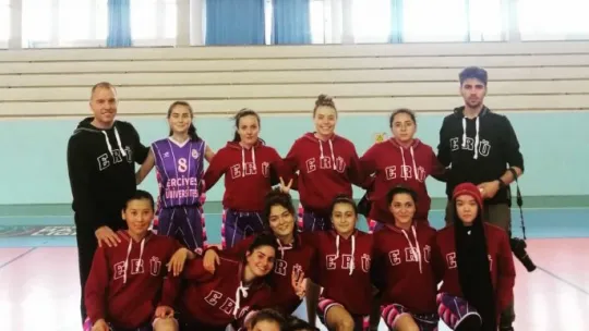 Üniversiteler Basketbol Kadınlar 2. Lig maçlarında Hacı Bektaş Veli Üniversitesi şampiyon oldu