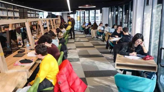 Uyumayan Kütüphaneden 515 bin kişi faydalandı