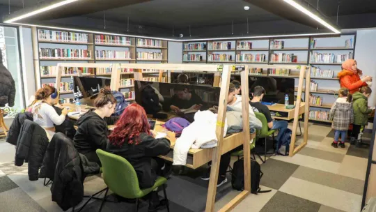 Uyumayan Kütüphaneden 515 bin kişi faydalandı