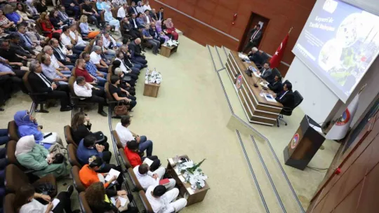 Vali Çiçek tarih öğretmenleriyle bir araya geldi