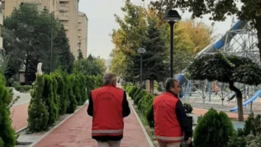 Vali Çiçek'ten güven timlerine teşekkür