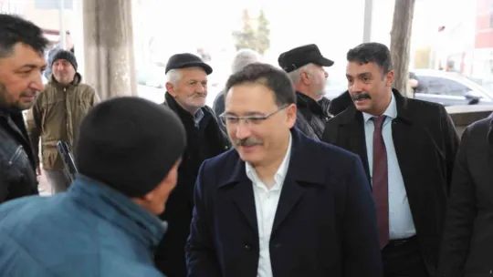 Vali Çiçek'ten İncesu'ya ziyaret