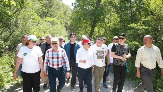 Vali Çiçek ve Başkan Büyükkılıç'tan 'Koramaz' çıkarması