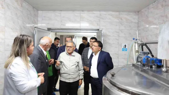 Vali Çiçek ve Başkan Büyükkılıç'ın turizm rotası bu kez Hürmetçi oldu