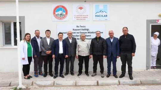 Vali Çiçek ve Başkan Büyükkılıç'ın turizm rotası bu kez Hürmetçi oldu