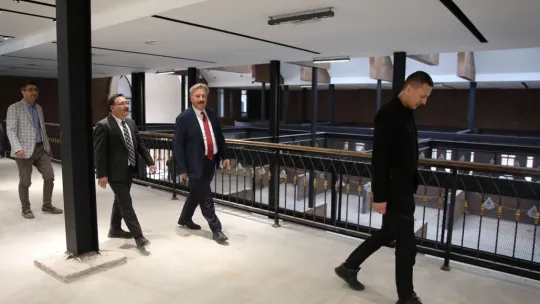 Vali Çiçek ve Başkan Palancıoğlu Çarşı Melikgazi'yi inceledi