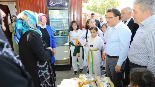Vali Gökmen Çiçek, 'Şelaleler Diyarı' Yahyalı'da