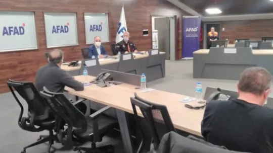 Vali Günaydın Kış Tedbirleri Toplantısına katıldı