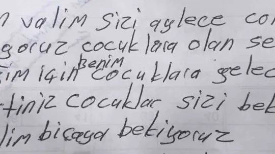 Vali amcayı çaya davet ettiler