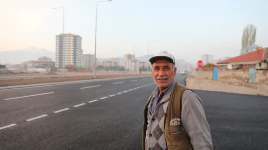 Vatandaşlardan 50 metre genişliğindeki yeni bulvar teşekkürü
