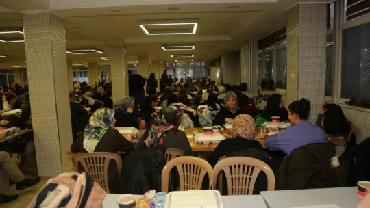 Büyükkılıç'a 'iftar sofrası' teşekkürü