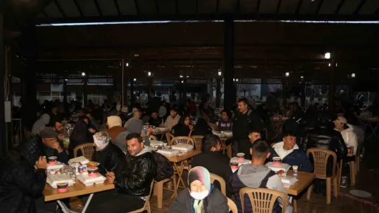 Büyükkılıç'a 'iftar sofrası' teşekkürü