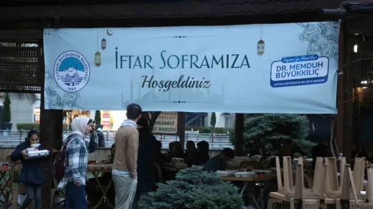 Büyükkılıç'a 'iftar sofrası' teşekkürü