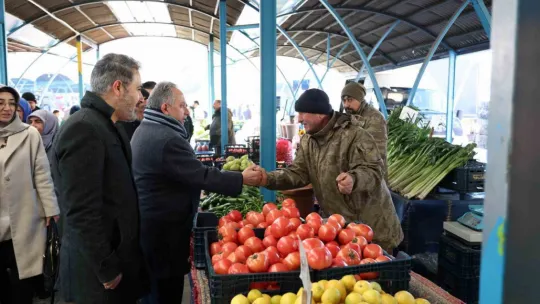 Vatandaştan Başkan Yalçın'a: 'Allah yolunu güzel yapsın'