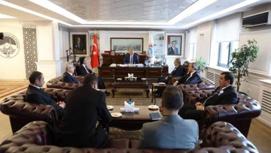 Vergi Dairesi Başkanından Başkan Palancıoğlu'na ziyaret