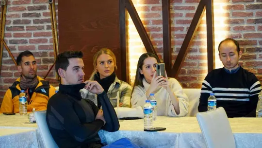 Yabancı fenomenler Erciyes'e çıkarma yaptı