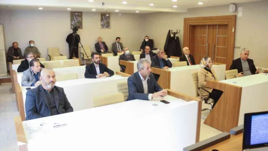 Yahyalı Belediyesi'nde 2022'nin ilk meclisi yapıldı