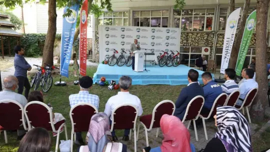 Yahyalı'da çocuklar hem yarıştı hem kazandı