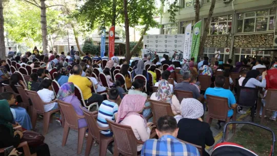Yahyalı'da çocuklar hem yarıştı hem kazandı