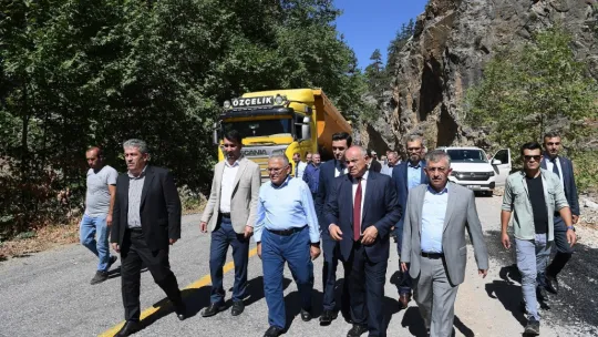 Başkan Büyükkılıç'a 'Kapuzbaşı Yolu' için teşekkür