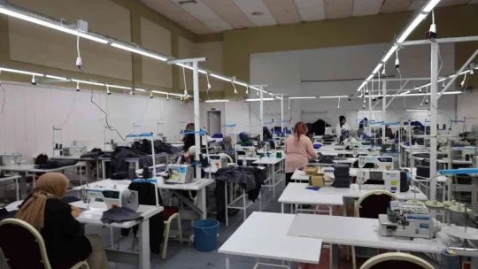 Yahyalılı kadınların 'tekstil atölyesi' mutluluğu