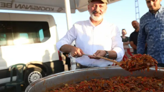 Yamula Patlıcan Festivali'ne 10 Binlerce Kişi Katıldı