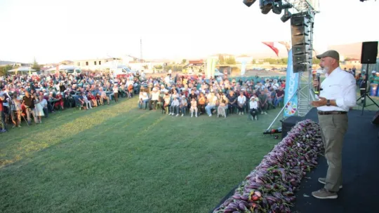 Yamula Patlıcan Festivali'ne 10 Binlerce Kişi Katıldı