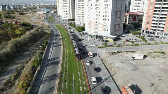 Yeni tramvay hattı ile raylı sistem uzunluğu 46 kilometreye ulaştı