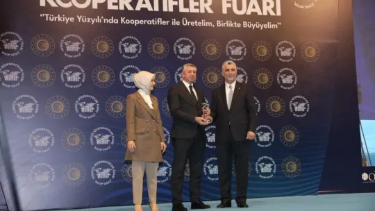 Yılın kooperatifi Kayseri'den