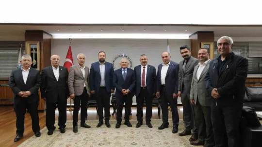Ziraat odası başkanlarından Başkan Büyükkılıç'a hizmet teşekkürü