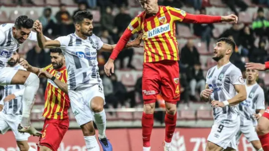 Ziraat Türkiye Kupası: Kayserispor: 1 - Sivas Belediyespor: 0