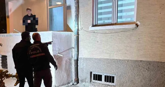 Kayseri'de bir ev kurşunlandı: Boş olması Faciayı Önledi