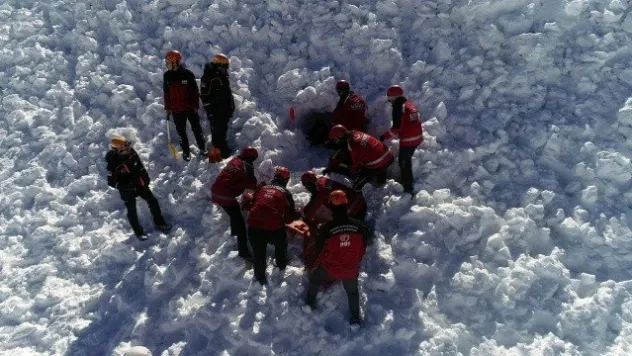 Erciyes'te nefes kesen tatbikat