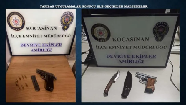 1 haftada 19 bin 482 şahıs, 50 bin 753 araç sorgulandı