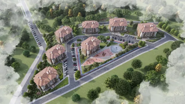 115 dairelik Yahyalı Yeni TOKİ Konutları İnşaatı devam Ediyor