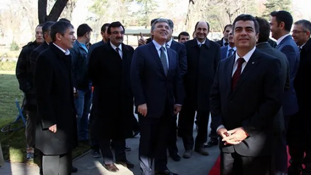 Abdullah Gül, memleketi Kayseri'de