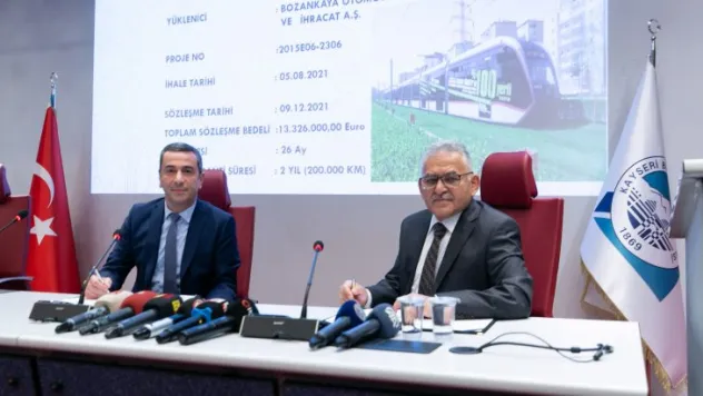 13 milyon 326 bin Euro olan 6 adet raylı sistem aracı alınıyor