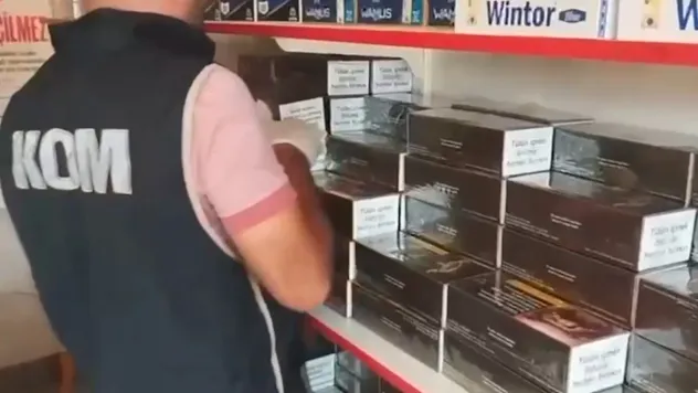 135 bin adet doldurulmuş makaron ele geçirildi