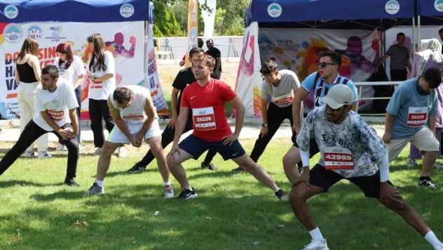 15 Temmuz Koşusuna Yoğun Katılım